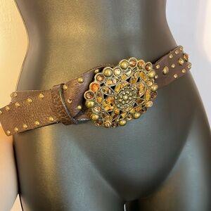 Leatherock | Accessories | Leatherock Usa Brown Leather Belt  display picture 2